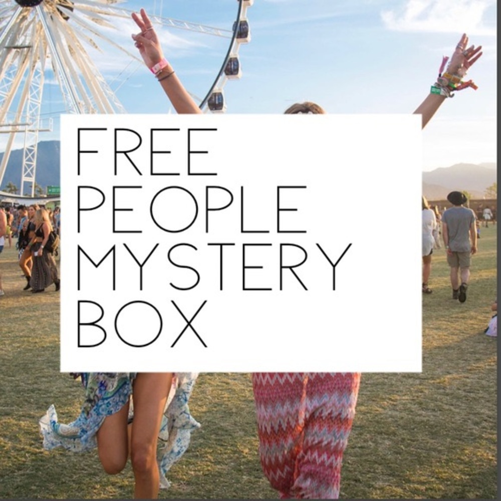 Free People Intimately Mystery Box 4pc NWT